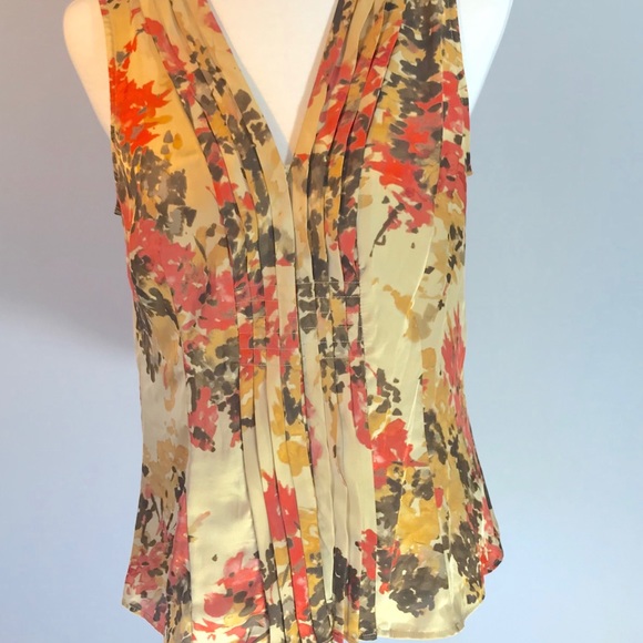 AK Anne Klein Sleeveless Top Medium - Picture 2 of 6